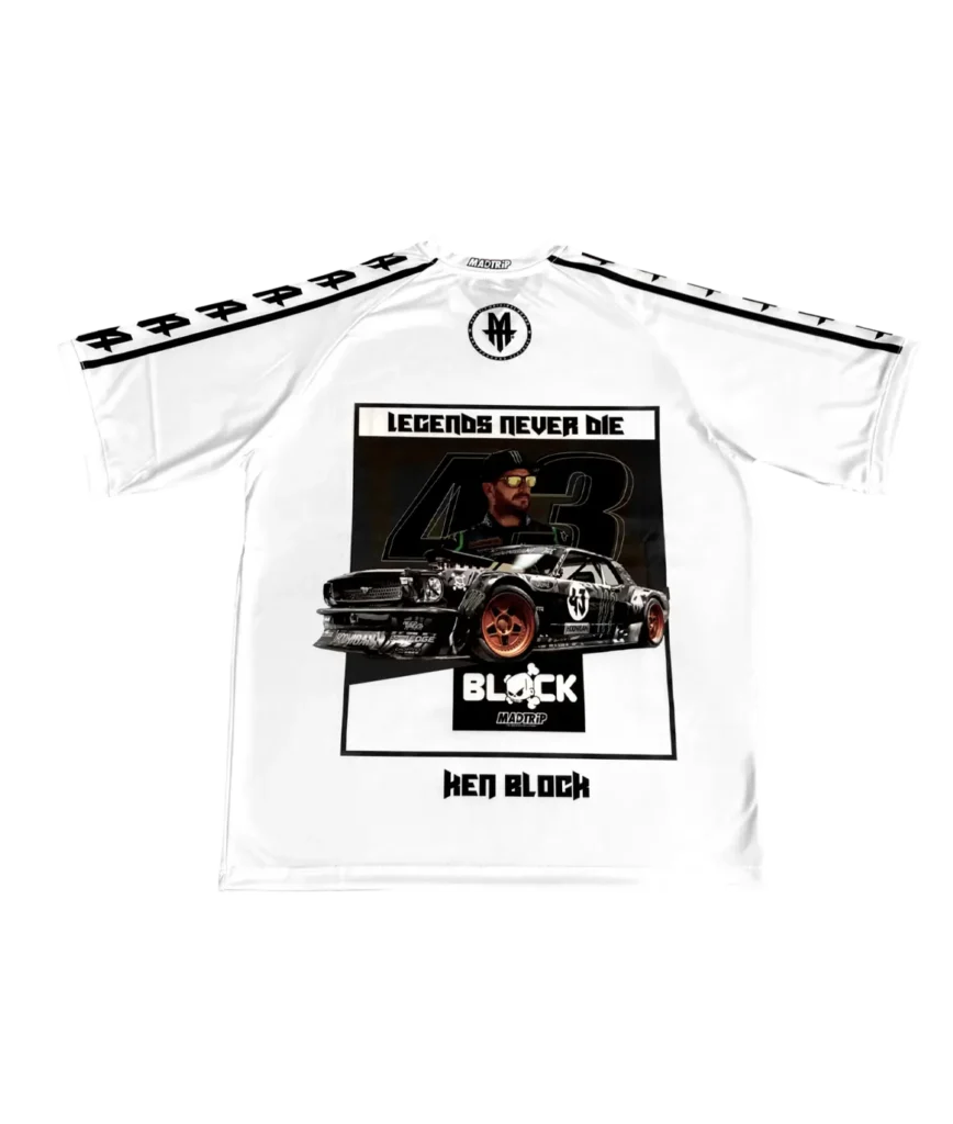 Camiseta ken block legends never die Hero