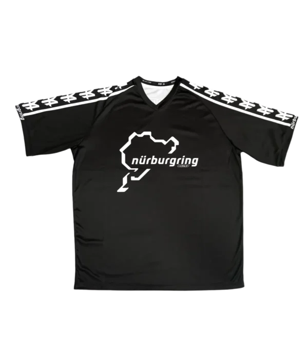 Camiseta Circuito Nurburgring frontal negra