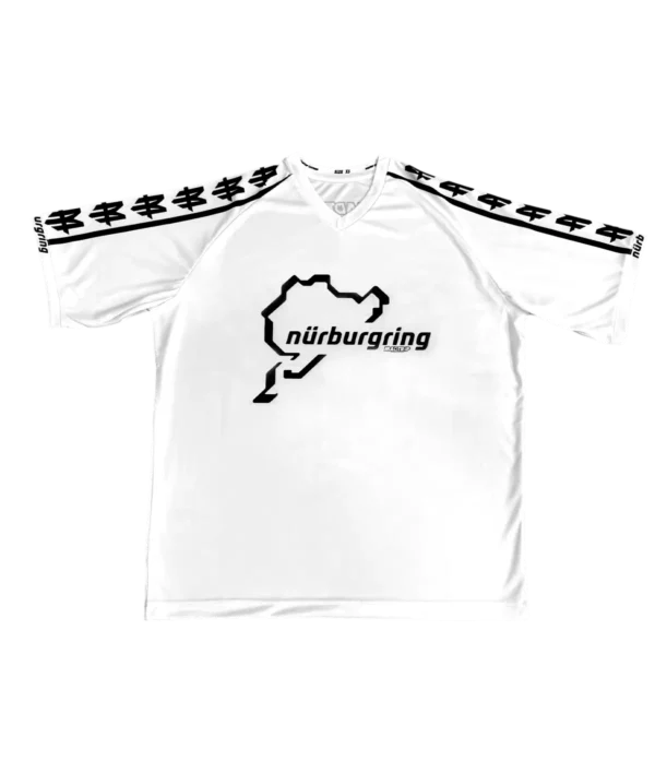 Camiseta Circuito Nurburgring Blanca delantera