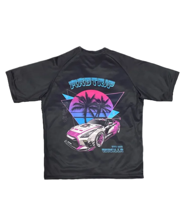 camiseta nissan gtr r35 beach