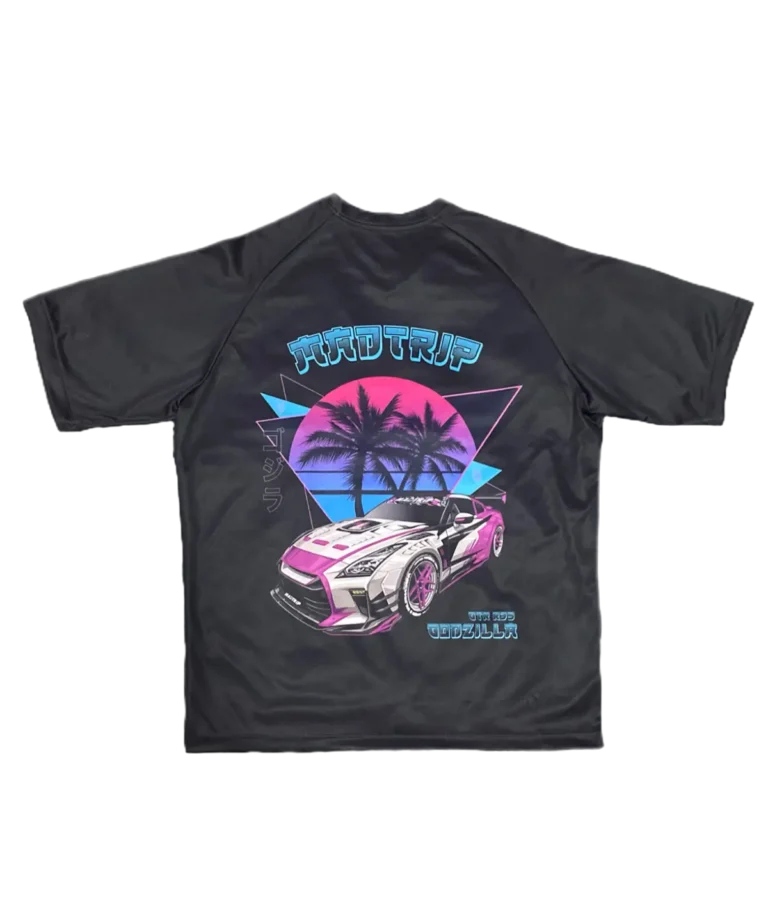 camiseta nissan gtr r35 beach