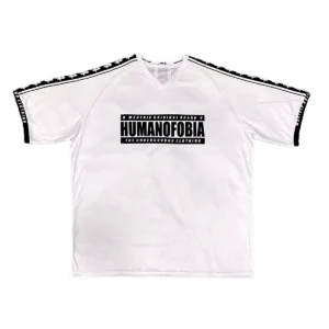 camiseta humanofobia blanca
