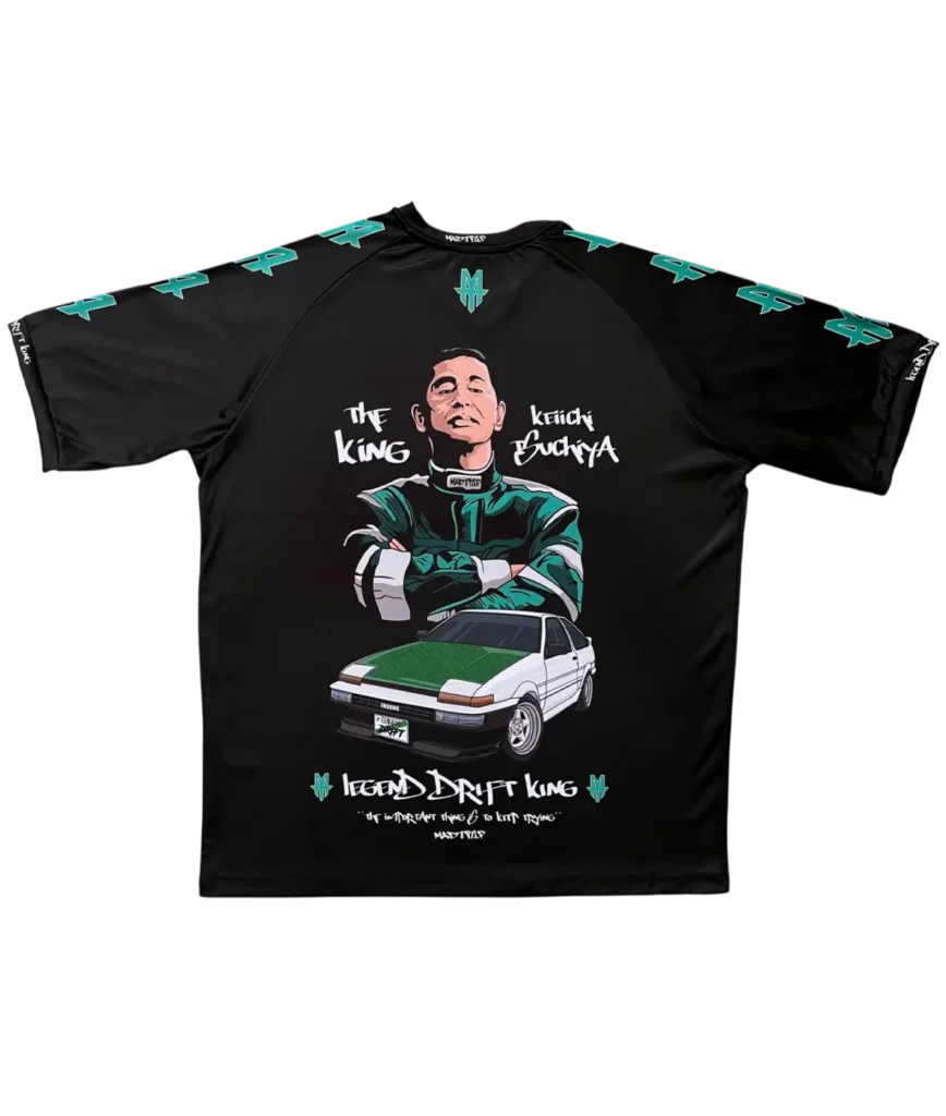 Camiseta Keiichi Tsuchiya Toyota Trueno AE86